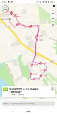 BusRouter SG android App screenshot 0